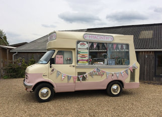 Hyacinth vintage ice cream van for hire - Home